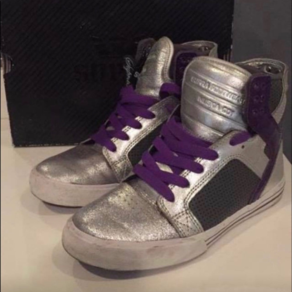 Supra muska Skytop grey/purple